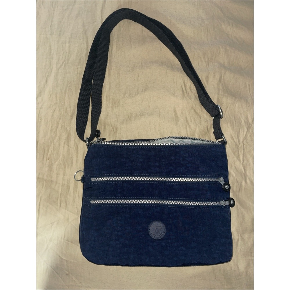 Kipling Sabian Crossbody Mini Bag Lightweight Everyday Purse Navy Blue